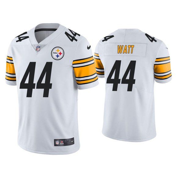 Men Pittsburgh Steelers #44 Derek Watt Nike White Limited NFL Jersey